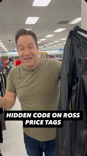 Rossen Reports on Instagram: "THIS hidden code on Ross price tags"