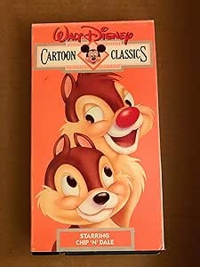 Amazon.com: Walt Disney Cartoon Classics - Starring Chip 'N' Dale [VHS] : Disney Starring: 電影和電視