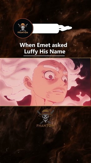 Emet ask Luffy his name - One Piece 1153