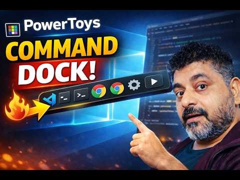 PowerToys v0 98 0 brings a game changing feature Command Palette Dock