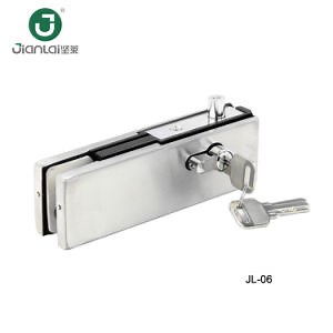 [Hot Item] Tempered Glass Hardware Sliding Door Bottom Lock Patch Fitting