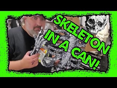 Skeleton in a can