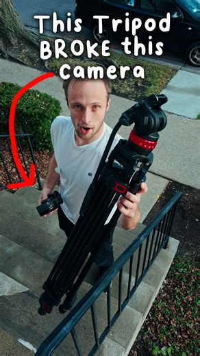 Chicago Videographer on Instagram: "This tripod BROKE My Camera…. This is how👀 @neewer . . #chicagovideographer #sonyfx3"
