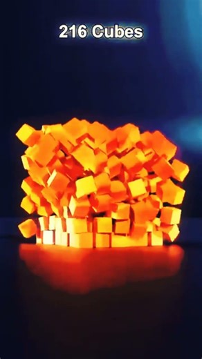 Cube 27K #animation #shorts #simulation #blender #3d #satisfying #viral