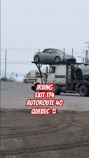Irving autoroute 40 #quebec #canada