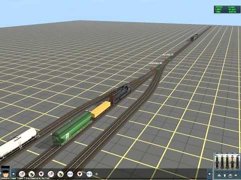 Trainz TS12 - a demonstration of using commands for AI switching