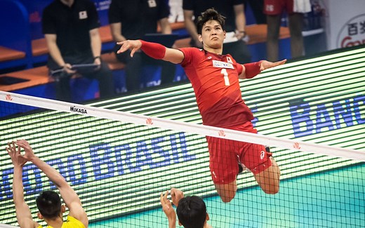 【集锦】2022VNL 男排 日本vs中国