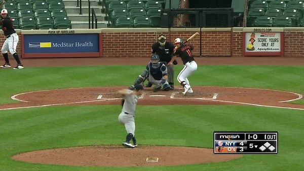 Ben Heller Ball to Jose Iglesias