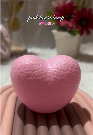 super cute heart lamp!! 💘✨ #tiktok #fyp #foryoupage #heartlamp #lamp