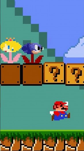 Super Mario Bros. Mario's Craziest Transformations: Sonic, Toad & Bowser!