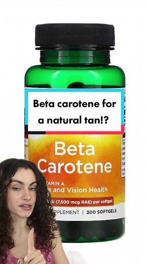 is beta carotene safe and effective for acquiring a natural tan? #fyp #betacarotene #naturaltan #selftan #skintok #tanningtips #faketan