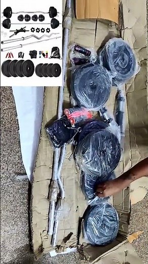 unboxing Dumbbell set from Amazon #shorts #amazon #unboxing