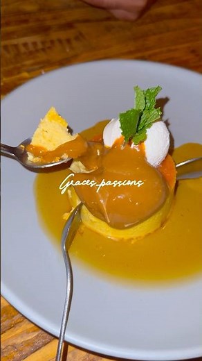 Kahlúa Flan at its finest! 🍮✨ with dulce de leche + whipped cream. Can you resist a bite? 😍