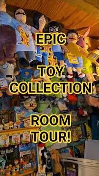 Toy collection room tour #simpsons #cec #barbie #plush #toys #cartoon #monsterhigh #disney #movies