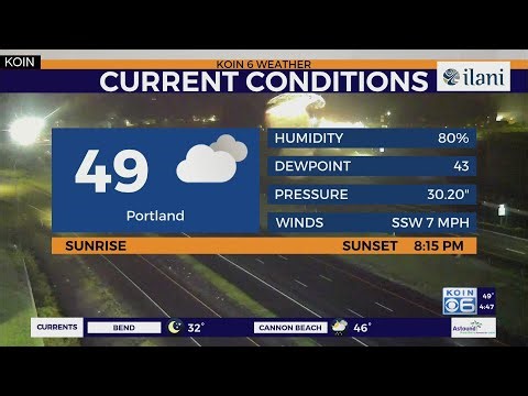 Weather Forecast: Portland expecting more rain Friday night