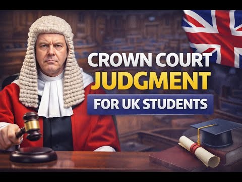 Crown Court Judgment: 80 WPM Legal Dictation (Burglary Case)" United Kingdom Students|