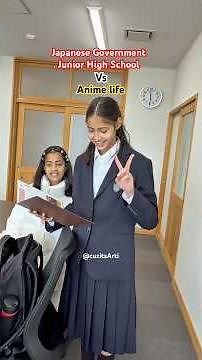 Junior High School in Japan🇯🇵 #animelife #japan #minivlog #juniorhighschool @CuzitsArti