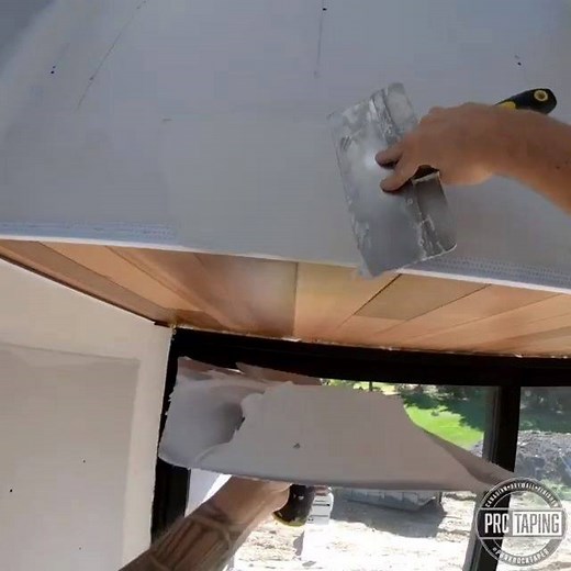 Check out this flawless J bead installation by PrcTaping. 😍 Trim-Tex Mud On J Beads are perfect for achieving a smooth, flush finish to rough drywall edges. 🔥 Learn more & request samples here: https://hubs.ly/H0l_0DB0 #trimtexdrywall | Trim-Tex