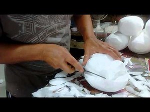 Como esculpir um Chester de isopor para colocar na balagem