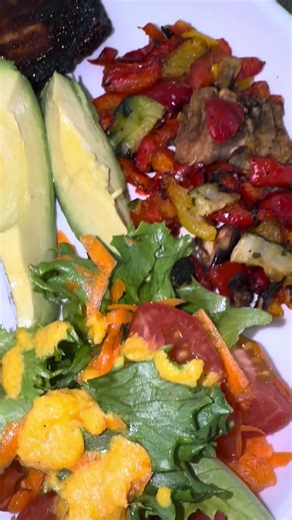 Heathy Eating | Salmon | Sweet Potatoes | Roasted Vegetables and More