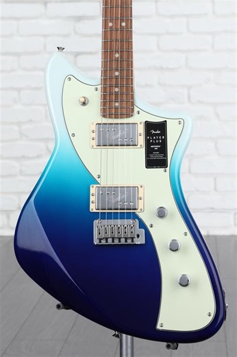 Fender Player Plus Meteora HH Electric Guitar - Belair Blue
