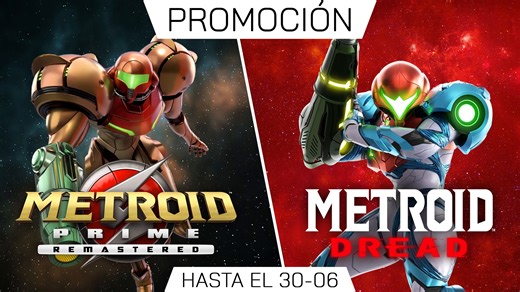 2K views · 49 reactions | Enfundaos el traje y disfrutad de las aventuras de Samus Aran a precio reducido, porque Metroid Dread y Metroid Prime Remastered están disponibles con descuento en Nintendo eShop hasta el 30 de junio. Ver las ofertas: https://ntdo.com/61854AYTT | Nintendo Switch | Facebook