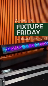 The GLP WildBar 16 – the ultimate rock’n’roll lighting powerhouse! Its simplified, fully weatherproof IP65 housing is built tough to handle any show environment – rain or shine – while keeping it lightweight, cost-efficient, and road-ready. 🌧️💡 With 16x 40W RGBLime LEDs blasting over 10,000 lumens, a fast 1:12 zoom (4–44°), and the GLP iQ.Gamut Algorithm, you get natural, vibrant colors without compromise – all in a streamlined, affordable fixture. 👉 Big power. Smart design. Maximum value. #g