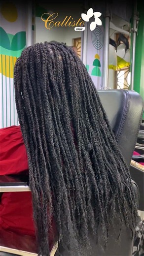 Braid Step By Step knotless braids Tutorial #naturalhair #twostrandtwist #hairstyle #haircare