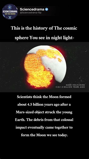 The Violent Birth Of The Moon!
