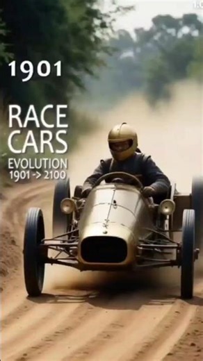 Evolution of F1 cars from 1901-2100