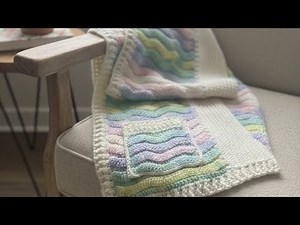 Easy Crochet pocket shawl pattern tutorial