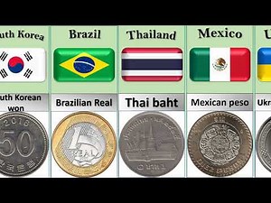 Currencies of Different Countries of the World! All the money in the world! Coins