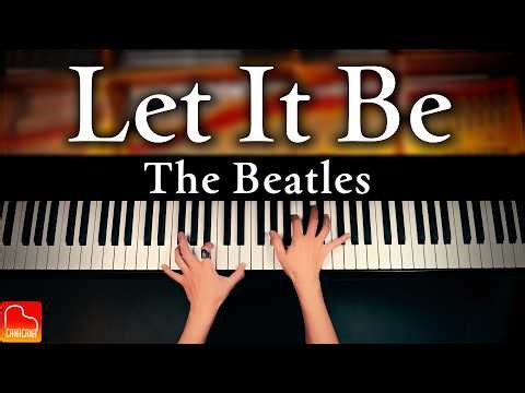 Let It Be | The Beatles | Sheet Music | Piano Cover | CANACANA