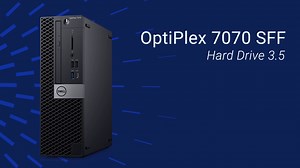 Anleitung zum Ersetzen der Festplatte 3.5 beim OptiPlex 7070 SFF