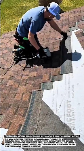 Professional Asphalt Shingle Roofing Installation | Smart & Efficient Method.