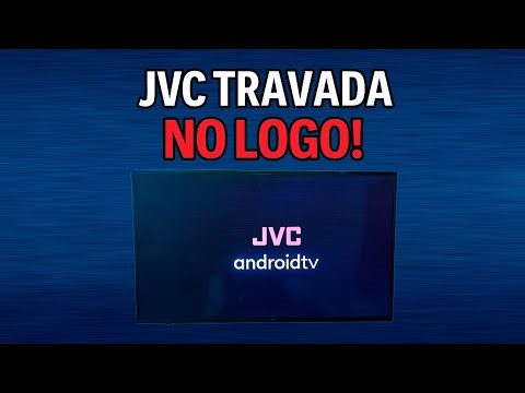 JVC Travada no logo? Veja a solução