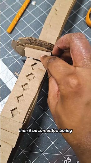 Making Zoro's Katanas out of Cardboard P2