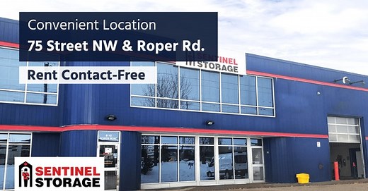 Edmonton Storage Lockers @ 8112 Roper Rd NW ✔ 4 Weeks Free