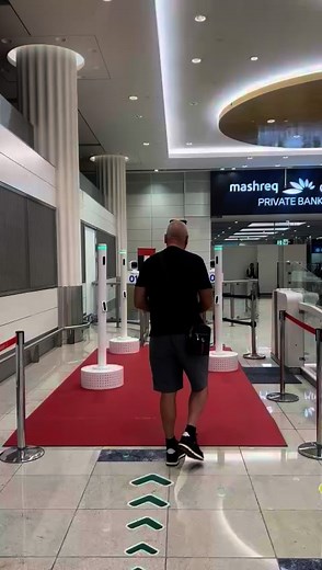 A new smart corridor in Dubai's DXB allows travellers to clear immigration in seconds without the need to present any documents | Khaleej Times