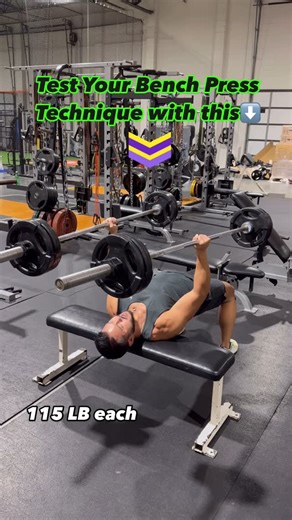 Joel Seedman on Instagram: "Test your Bench Press Technique with this Advanced Chest Press. New YouTube Tutorials▶️. Here’s trainer, PhD candidate, & kinesiologist @benlaitheasianguy using 115 lb in each hand with this double barbell bench press. This double barbell chest press is a true test of bench press technique. If you can use 75% of your Max Bench Press on this then your form is likely very sound. Otherwise it’s time to clean up your technique. The best way to do that is use 90 degree ecc