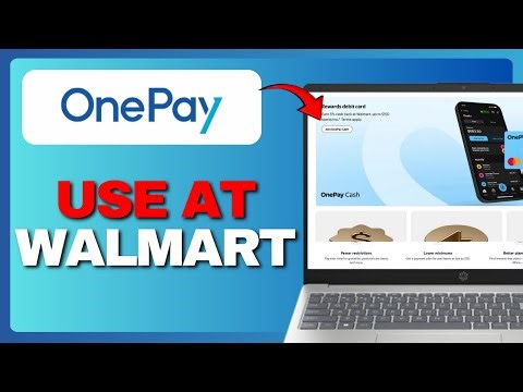 How To Use OnePay Debit Card at Walmart 2025!