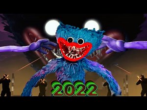 Evolution of Huggy Wuggy Poppy Playtime Chapter 2