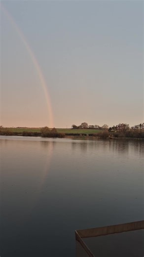 Gold at the end of the rainbow 🌈 #Fishing #AnglingDirect #CarpFishing