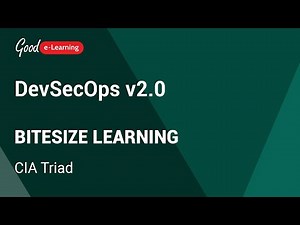DevSecOps Bitesize Learning: CIA Triad (DevSecOps certification)