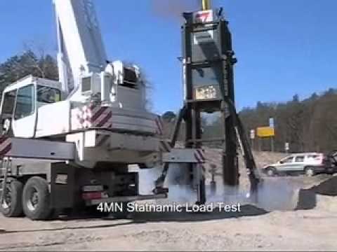 Statnamic Dynamic Load Testing