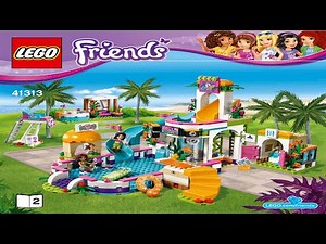 LEGO instructions - Friends - 41313 - Heartlake Summer Pool (Book 2)