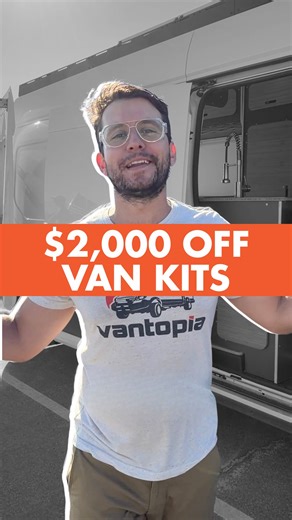 🚐 Our Best Sale of the Year is Here! Take $2,000 Off all Vantopia Van Kits, including our popular Dinette Bed Kit and Raised Bed Kit. Limited time only. It has never been a better time to start your build, hit the road, and have an adventure. ⛰️ Simple to install. Built to last. 👉 Shop now at vantopiavans.com 📞 Call or Text: (949) 755-0337 #VanlifeMadeEasy #VantopiaVans #VanConversion #AdventureReady #VanBuild #VanKit | Vantopia Vans