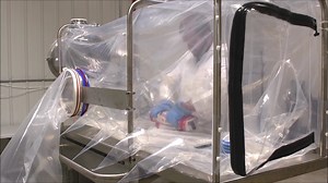 MTS - Vacuum Conveyance Transfer with Flexible Glovebag and Weighing