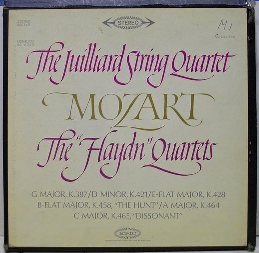 The Juilliard String Quartet, Mozart - The "Haydn" Quartets
