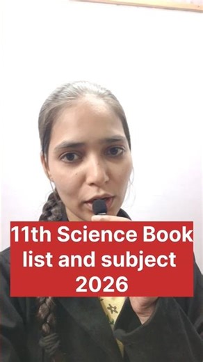 11th science book list and subject information details#2026 #science #class11